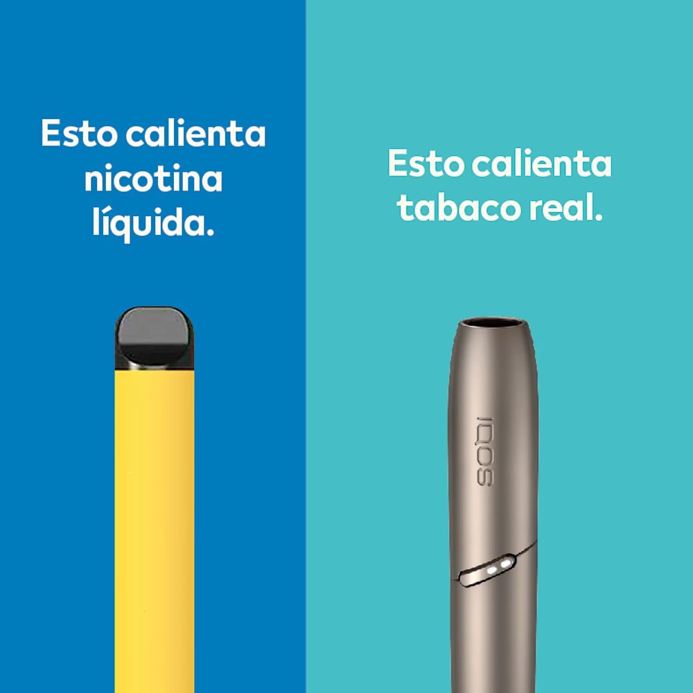 ¿Cuáles son las diferencias entre IQOS y los cigarrillos electrónicos?